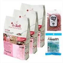 더독 닥터소프트 사료 1+1 1.2kg 3kg 노령견 소프트사료 + 간식 기획세트, (1+1+1)치킨 성견 3kg + 덴탈헬스