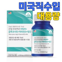 MSM 고관절에좋은음식 MSN 무릎연골영양제 60정