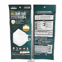 유한킴벌리 크린가드 황사마스크 수프림 플러스 KF-94 끈조절형 대형 1매입, 1개