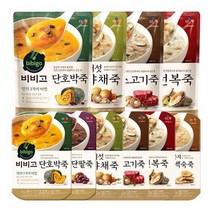 CJ 비비고 죽 파우치/용기 묶음 골라담기, 280g x 5개, (상온) 비비고 단호박죽