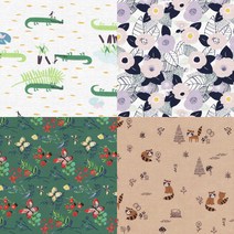 홈메디 리폼패브릭스티커-2020년12월 A4, 스프링캔디