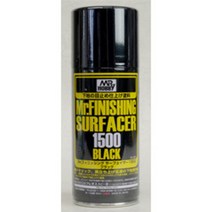 군제 B526 피니싱 서페이서 1500 블랙 스프레이 170ml