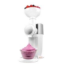소프트 아이스크림 기계 소프트아이스크림 콘아이스크림 메이커 큰보스 Swirlio 아이스크림 기계 냉동고 과, 02 Red_01 110v
