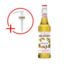 모닌 헤이즐넛 시럽 1000ml+모닌 전용 펌프 증정