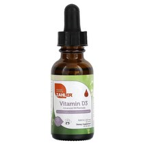 Zahler (잘러) Zahler 비타민D3 고급 D3 포뮬라 125mcg(5 000IU) 30ml(1fl oz), 3개
