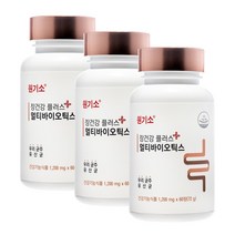 한국산 생유산균 프로바이오틱스 포스트바이오틱스 미야이리균 낙산균 60정 x 3개