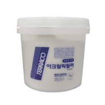 테라코 아크릴릭필러 5KG (외부 크랙보수용), 단품, 1개