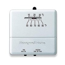 허니well Home CT31A1003 열냉방 비프로그래밍 온도 조절기 베이지