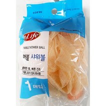 롯데 버블 샤워볼 40g내외X80개 타올 타월 바스 퍼프 샤워, 단품