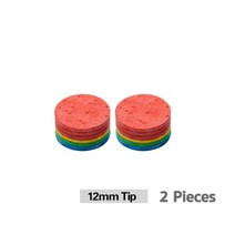 레인보우 팁 당구 11 12 14mm 6 개의 다층 큐 스틱 전문적인 내구성 액세서리, [08] 2 개 14mm