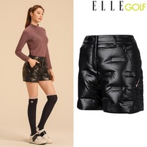 [엘르골프] (여성)로고튜브다운반바지_6G81751