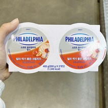 필라델피아 크림치즈딸기 200gx2입, 아이스보냉백포장
