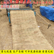 길고양이볏짚 반려동물 깔짚 볏짚바람막이 깔개, 더블 헤드 잔디 커튼 1.2 미터 폭 x 2 미터 길이