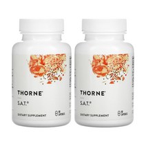 1+1 Thorne 쏜리서치 SAT 60 캡슐 실리마린 아티초크 터메릭 강황 시나린 실리포스 커큐민 실리빈 파이토솜 포스파티딜콜린