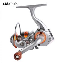갑오징어 낚시 전동릴 소형전동릴 한치 갈치 LIDAFISH 브랜드 미니 릴 소형 스피닝 12 + 1 볼 베어링 5KG 최대 드래그 5.2:1 기어비 금속 스풀 코일, 13, CN