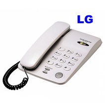 LG 지엔텔 사무실 업소용 사무용 가정용 집 착신전환 매장 재다이얼 송화차단 유선전화기, 유선전화기GS-460 화이트 : 2개