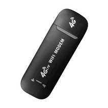 유심 라우터 이동식 와이파이 인터넷 에그 데이터 차량용 4g lte usb 모뎀 무선 wifi 150mbps 모뎀 스틱 포켓 핫스팟 동글 4g sim 카드 모뎀 스틱 wifi, 검은색