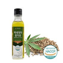 대마종자유 180ml HACCP 인증 저온압착착유 햄프씨드오일 햄프씨드유, 180ml×2병