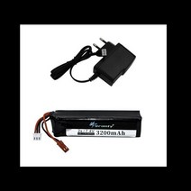 견고한 7.4V 3200mah 2s 충전식 배터리 Frsky Taranis X9D Plus 송신기 장난감 액세서리 용 충전기 포함, 04 green