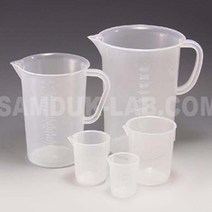 과학실 실험실용 플라스틱 비이커 100ml 연구실 과학교구 실험수업 연구교재 실험기자재 연구수업 연구교구, 1개, 비이커(국산)50ml