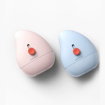 개인정보보호 물방울 스탬프 롤러 2세트, 핑크+블루