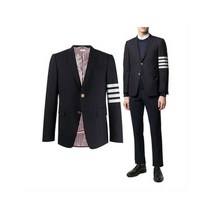 톰브라운 사선 클래식 울 자켓 MJC001A 06146 415 MJC001A 0614 6415