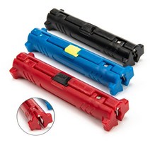 피복 케이블 와이어스트리퍼 전선 탈피기 스트립퍼, 레드, 1개