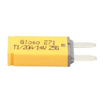 자동차부품DC 14V SAE J553 자동 리셋 미니 ATM 회로 차단기 블레이드 퓨즈 오토바이 트럭 보트 마린용 과, 05 20A