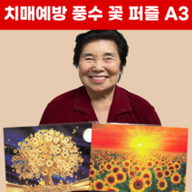 치매예방 풍수 꽃사진 풍경사진 A3 빅사이즈 퍼즐 20종, 상품21.(1번~10번)10종 A3 퍼즐세트 할인구매