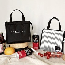 미니 이유식 유아 보냉가방 보냉백 쿨링팩 2size 2colors, 블랙