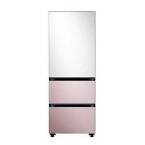 [하이마트] 삼성 비스포크 3도어 김치냉장고 RQ33A74A1AP (313L 글램 화이트 글램 핑크 1등급)