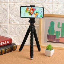 고릴라 삼각대 스마트폰 거치대 핸드폰 스탠드 휴대폰 촬영 셀카 용품 카메라 지지대 용품 받침대 책상용