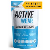 ACTIVE 액티브웨어 세탁세제 운동복 전용세제 Active Wear Laundry Detergent 1.36Kg, 1팩