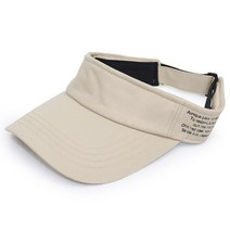 베이직엠 남성 여성 여름 썬캡 썬바이저 사이드 나염