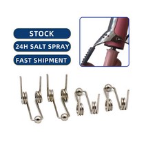 태엽스프링 토션 인장 스프링 4pcs 와이어 직경 1 2mm 컬링 언 교체 더블 리턴 토션, fw-tb-tfb1.2x24