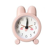 미니 탁상 알람 시계, pink
