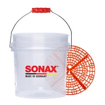 소낙스 세차버킷 18L + 그릿필터 세트, 단품