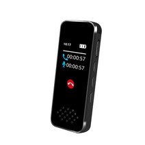 음성 녹음기 휴대용 미니 디지털 블루투스 USB 펜 8G 16G 32G 딕터폰 3072Kbps 음성 활성화 MP3 플레이어, 01 Black_03 32GB