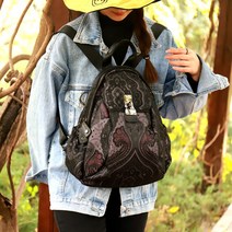 파스텔톤 옥스포드 백팩 대용량 보스턴백 패션 투 숄더