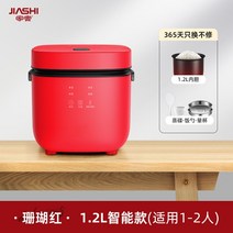 미니밥솥 전기 밥솥 예약 주방 조리기구 1.2L 다기능 1-2 인용 가정용, 02 Package 2_02 EU