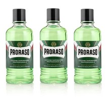 프로라소 애프터 쉐이브 리프레싱 그린 업소용 대용량 Proraso 400ml 3개, 1개