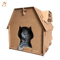 마이펫 고양이 숨숨집 골판지 스크래쳐 하우스