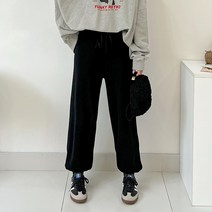 퍼니걸스 9574 데일리 밴딩 니트 조거 팬츠 여성의류