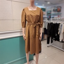 르샵 르샵 NC02 스퀘어넥 허리리본 원피스 LK9OP605 (8851191)
