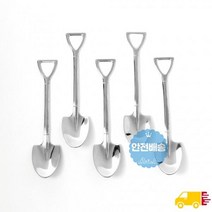 스텐_티스푼_5p_삽모양_디저트_홈카페_와우 D7F2, 상세페이지 참조, 상세페이지 참조
