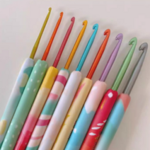 알록달록 코바늘 DIY 도구, 1개