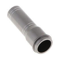 DIY 낚시 릴 시트 엔드 캡 담수 바닷물 릴 시트 커넥터, 알루미늄 합금, 실버