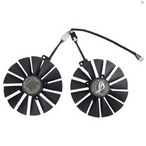 ASUS STRIX RX 470 580 570 GTX 1050Ti 1070Ti 1080Ti T129215SM 95MM 그래픽 카드 쿨러 팬 컴퓨터 오피스, CHINA_2pcs fan