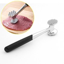 고급 스텐 고기 다지기 양면형 망치 육류 연육기 육즙 보존 북어 도라지 더덕