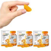 여자비타민C 귤젤리 비타민C&D 70구미 3개